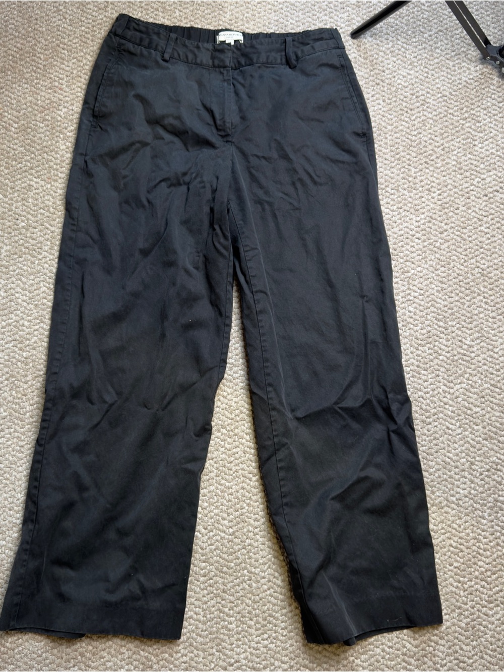 Banana Republic Wide Leg Pants in Black